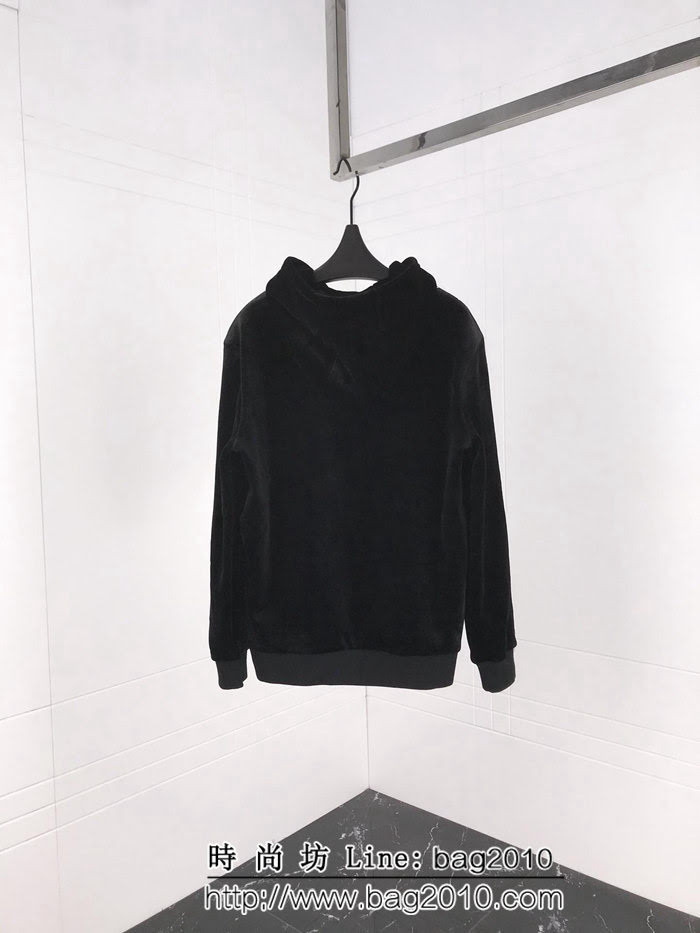 Y-3山本耀司 18年秋冬季新款 舒適保暖 男款絲絨加絨套裝 休閒運動必備單品 ydi2077